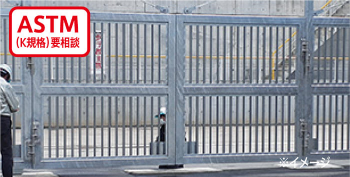 スウィング・ゲート(開門扉)